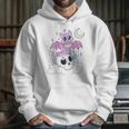 Kawaii Pastel Goth Witchy Cat And Skull Cute Creepy Hoodie Gifts for Her