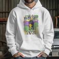 Mardi Gras Cozy Bernie Sanders Sitting Inauguration Funny Hoodie Gifts for Her