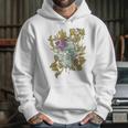 Old Glory Mardi Gras Voodoo Zombie Skull Mens Hoodie Gifts for Her