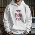 Queen Official We Will Rock You Pink Hoodie Gifts for Her