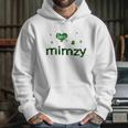 St Patricks Day Cute Shamrock I Love Being Mimzy Heart Family Gifts Hoodie Gifts for Her