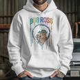 Teelocity Bob Ross Paint Drip Graphic Hoodie Gifts for Her