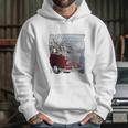 Volkswagen Santa And Reindeer Camper Van Hoodie Gifts for Her