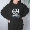 1969 Barracuda Grill View With Year Faded Look Charcoal Grey Hoodie Gifts for Women