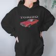 1969 Ford Torino Gt Red Hoodie Gifts for Women