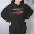 1970 Ford Torino Gt Red Hoodie Gifts for Women