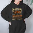 33Rd Birthday Gift 33 Years Old Retro Vintage December 1988 Ver2 Hoodie Gifts for Women