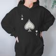 Ace Of Spades Blackjack Cards Poker Hoodie Gifts for Women