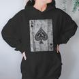 Ace Of Spades Card Gambling Poker Vintage Graphic Hoodie Gifts for Women