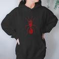 Ant In Red Retro Vintage Drawing Hoodie Gifts for Women