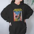 Anthrax Mens Dredd Eagle Hoodie Gifts for Women