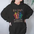 Autism Awareness Embrace Differences 100 Days Of School Iep Hoodie Gifts for Women