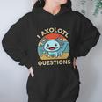 I Axolotl Questions Shirt Kids Blue Salamander Plush Axolotl Hoodie Gifts for Women