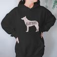 Belgian Malinois Dog Silhouette Hoodie Gifts for Women