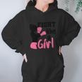 Cancer Fight Like A Girl Pink Ribbon Breast Cancer Graphic Design Printed Casual Daily Basic Hoodie Gifts for Women