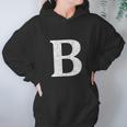 Capital Letter B Shirt Monogram Initial Hoodie Gifts for Women