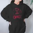 Carnage Single Coated Red Painted Face Logo Graphic Hoodie Gifts for Women