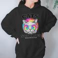 Cats Not Drugs Ok Sometimes Drugs Hoodie Gifts for Women