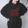 Classic Hot Ones Text Art Hoodie Gifts for Women