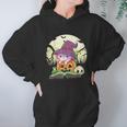 Cute Axolotl Halloween Costume Pumpkin Pastel Goth Graphic Design Printed Casual Daily Basic Hoodie Gifts for Women