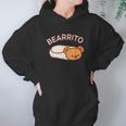 Cute Bearrito Teddy Bear Burrito Hoodie Gifts for Women