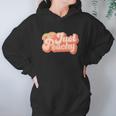 Cute Retro Vintage Just Peachy Hoodie Gifts for Women