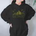 Detroit City Silhouette Hoodie Gifts for Women