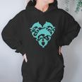 Dolphin Heart Hoodie Gifts for Women