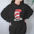 Dr Seuss Cat In The Hat Big Hat Black Hoodie Gifts for Women