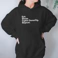 Eat Sleep Cybersecurity Gifts For Cyber Security Analyst Hoodie Gifts for Women