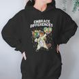 Embrace Differences Dabbing Unicorn Hoodie Gifts for Women