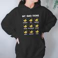 Emojis Emo Emojis Funny Faces Meme Graphic Hoodie Gifts for Women