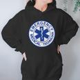 Emt Emergency Medical Technician Logo Hoodie Gifts for Women