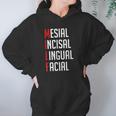 F Mesial Incisal Lingual Facial Hoodie Gifts for Women