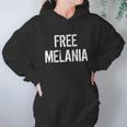 Free Melania Funny Distressed Logo Hoodie Gifts for Women