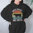 Funny Vintage Smoke Brisket Not Meth Funny Bbq Grilling Master Hoodie Gifts for Women