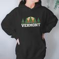 Funny Vintage Vermont Retro Logo Hoodie Gifts for Women