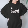 Guerrilla May The Course Be With You Funny Disc Golf Movie Hoodie Gifts for Women