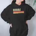 Haas Surname Funny Retro Vintage 80S 90S Birthday Reunion Hoodie Gifts for Women