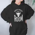 Hardest Worker In The Room Funny Fitness Workout Hoodie Gifts for Women