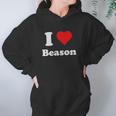 I Heart Beason I Love Beason Hoodie Gifts for Women