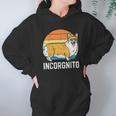 Incorgnito Welsh Corgi Sunset Retro Pet Dog Lover Owner Gift Hoodie Gifts for Women