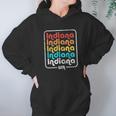 Indiana State Vintage 1970S 1980S Retro Hoodie Gifts for Women