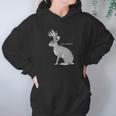 Jackalope Funny Rabbit Hoodie Gifts for Women