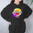 Jacksonville Colorful Retro Logo Hoodie Gifts for Women