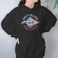 Jaws Amity Island Surf Purple Heather Hoodie Gifts for Women