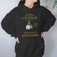 Jean Jacques Goldman Une Femme Est Te Née En Septembre Hoodie Gifts for Women