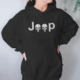 Jeep Punisher Logo Parody Hoodie Gifts for Women