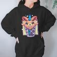 Kawaii Pastel Goth Creepy Baphomet Boba Bubble Tea Vaporwave Hoodie Gifts for Women