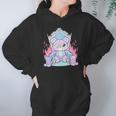 Kawaii Pastel Goth Cute Creepy Killer Teddy Bear Hoodie Gifts for Women